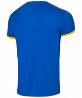 Футболка волейбольная JVT-1030-074, синий/желтый, детская