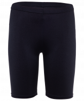 Велосипедки гимнастические AA-230, до колена, полиамид, черный (44-50)