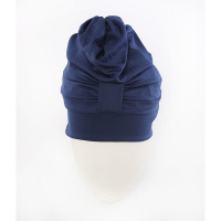 Шапочка для плавания женская  "FASHY Velcro Closure", арт.3473-54, полиэстер, темно-синий