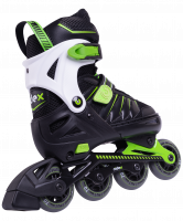 Ролики раздвижные Eagle Green, алюминиевая рама