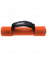 Гантель неопреновая DB-203 1 кг, оранжевая