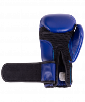 Перчатки боксерские SILVER BGS-2039, 10oz, к/з, синий