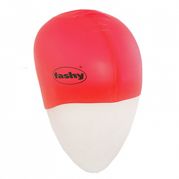 Шапочка для плавания  "FASHY Silicone Cap", арт.3040-40, силикон, красный