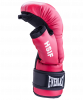 Перчатки для рукопашного боя HSIF RF3106, 6oz, к/з, красный