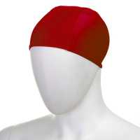Шапочка для плавания  "FASHY Fabric Cap", арт.3242-00-40, полиамид/эластан, 3 панели, красный