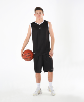 Майка баскетбольная JBT-1020-061, черный/белый
