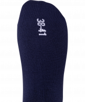 Носки низкие JA-004, темно-синий/белый, 2 пары