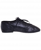 Джазовки AS-202, кожа, подростковый, черный