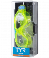 Маска для плавания Rogue Swim Mask Youth, LGRSMKD/892, зеленый