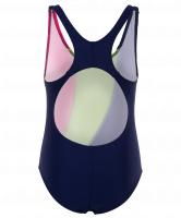 Купальник для плавания SC-4908, совместный со вставками, темно-синий (28-34)