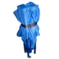 Тележка (корзина) для мячей складная на колесиках