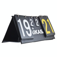 Счетчик для волейбола "MIKASA HC", картон в ПВХ, на лип., 37 см дл на 16,5 см,выс, черн
