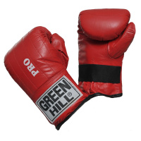 Перчатки снарядные "GREEN HILL PRO" арт. PMP-2064-S-RD, р.S, нат. кожа, красные