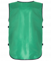 Манишка двухсторонняя JBIB-2001, взрослая, синий/зеленый