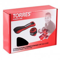 Утяжелители универсальные Torres PL60173, 3 кг