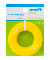 Эспандер кистевой ES-403 "Кольцо", диаметр 7 см, 15 кг, жёлтый