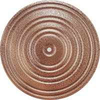 Диск здоровья, арт.MR-D-09, металлический, диам.28 см, окрашенный, ВИШН/ЧЕРН