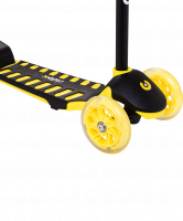 Самокат 3-колесный Spike 3D 120/100 мм, желтый
