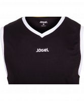 Майка баскетбольная JBT-1020-061, черный/белый, детская