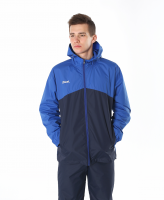 Брюки ветрозащитные детские JSP-2501-091, полиэстер, темно-синий/белый