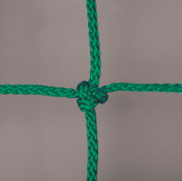 Сетка гандбольная /футзальная  "KV.REZAC" арт.12025840, a:3.0 b:2.0 c:0.8 d:1.2м, нить 3мм ПП зел.