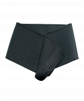 Пояс для похудения SU-202, неопреновый, 125x25 см, черный