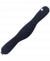 Пояс для фитнеса  SU-311, анатомический, текстиль, черный