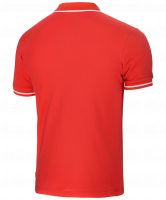 Поло JPP-5101-021, красный/белый