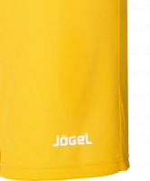 Шорты футбольные JFS-1110-041, желтый/белый, детские