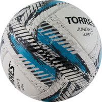 Мяч футб. "TORRES Junior-5 Super HS"арт.F320305, р.5, вес 350-370 г, ПУ,4сл,16 п,руч.сш,бел-гол-сер