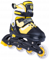 Ролики раздвижные Joker Yellow, пластиковая рама