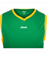 Майка баскетбольная JBT-1020-034, зеленый/желтый