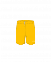 Шорты баскетбольные JBS-1120-041, желтый/белый, детские
