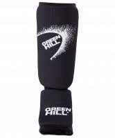 Защита голень-стопа SIC-6131, х/б, черная