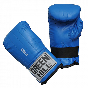 Перчатки снарядные "GREEN HILL PRO" арт. PMP-2064-M-BL, р.M, нат. кожа, синие