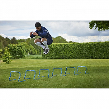 Барьеры для тренировок  "MITRE" арт. A9214BA2, КОМПЛ.6 шт, НЕрегулир. выс. 6х30 см, пластик, синий