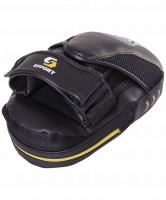 Лапа E603-2 изогнутая, кожзам, черный