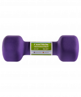 Гантель неопреновая DB-201 2,5 кг, фиолетовая
