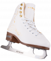 Коньки фигурные Pearl синт.кожа с мехом
