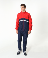 Костюм парадный детский JS-4401-921, полиэстер, темно-синий/красный/белый