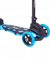 Самокат 3-колесный Robin 3D 120/90 мм, голубой
