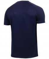 Футболка тренировочная JTT-1041-097, полиэстер, темно-синий/белый, детская