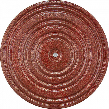 Диск здоровья, арт.MR-D-04, металлический, диам.28 см, окрашенный, КРАСН/ЧЕРНЫЙ