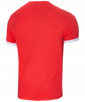 Футболка тренировочная JCT-1040-021, хлопок, красный/белый