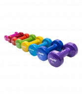 Гантель виниловая DB-101 2 кг, зеленая