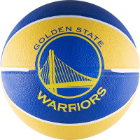 Баскетбольный мяч любительский "Spalding Golden State Warriors" 3-304z, размер 7