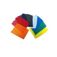 Манишка односторонняя сетка на блочках св-синяя р 50