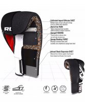 Перчатки боксерские KIDS WHITE/BLACK JBG-4B-4oz, 4 oz