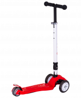 Самокат 3-колесный Smart 3D, 120/80 мм, красный