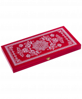 Нарды "Восьмигранник" средние, малиновый, 144-17